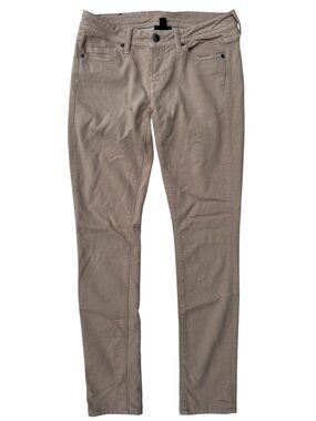 Genetic Denim The Shane Skinny Beige Jeans Size 27